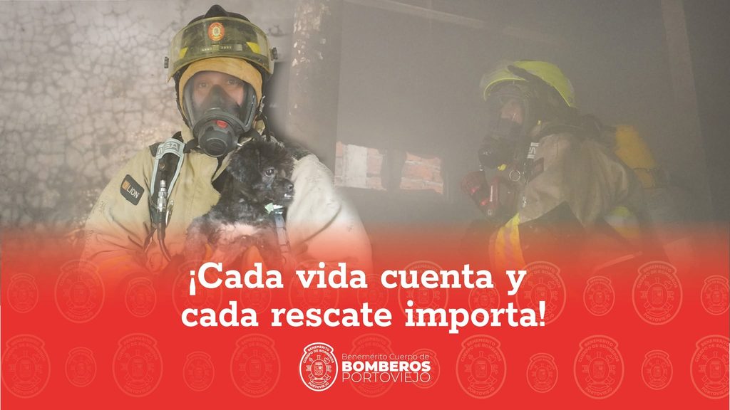 BCBP controla incendio y rescata a cinco perros en San Pablo