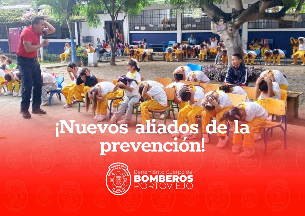 ¡100 niños aprenden a prevenir incendios!