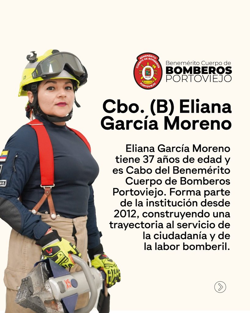Nuestra compañera Eliana García Moreno fue invitada por la OBA como mentora del Programa de Liderazgo para Bomberas de América Latina.