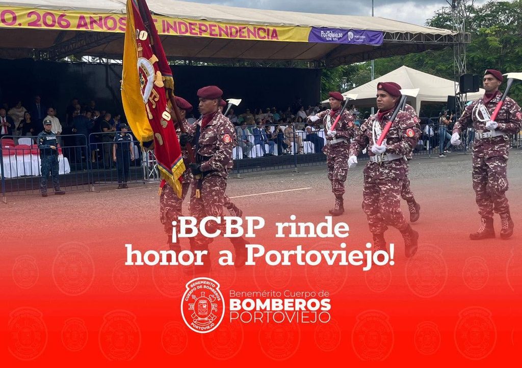 ¡Portoviejo, 206 años de historia, orgullo y libertad!